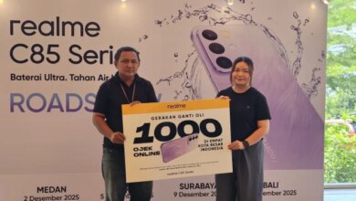 Realme C85 Bagikan Bantuan untuk 1000 Driver Ojol di Aksi Turun ke Jalan