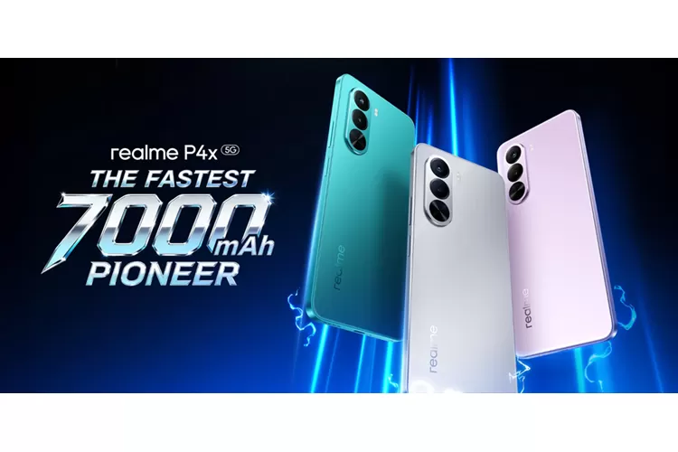 Realme P4x 5G Resmi Meluncur: Baterai 7000 mAh dan Performa Tinggi Siap Menyapa Pengguna