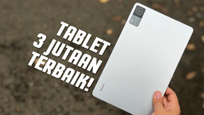Redmi Pad Tablet 10 Inci dengan Baterai Jumbo 8000 mAh, Daya Tahan Super Lama