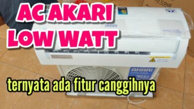 Review AC Akari Setengah PK: Fitur 3D Air Flow, Harga Terjangkau & Garansi 10 Tahun
