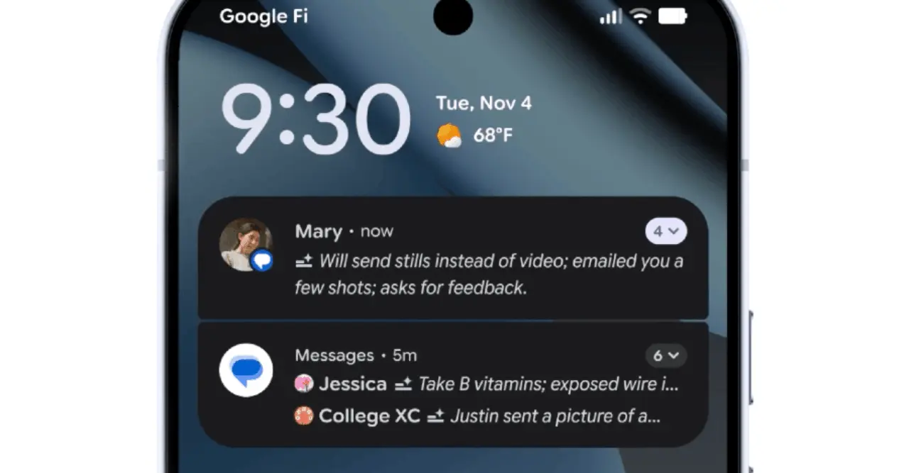 Ringkasan Notifikasi AI Google Pixel Kini Tersedia di Beragam Ponsel Android Lainnya