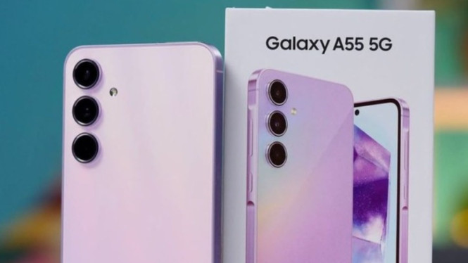 Samsung Galaxy A55 5G Tahan Banting IP67, Baterai 5000mAh Awet Seharian Penuh