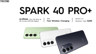 Tecno Spark 40 Pro+ Hadir dengan Desain Ramping dan Sertifikasi Perlindungan IP64