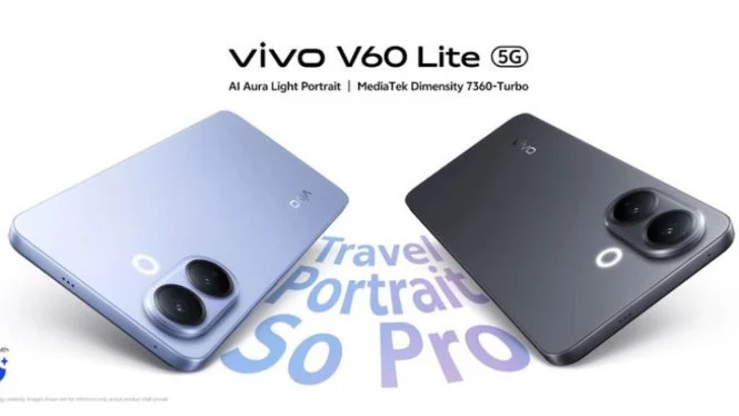 Vivo V60 Lite 5 Jutaan, Desain Mirip iPhone dengan Harga Jauh Lebih Terjangkau