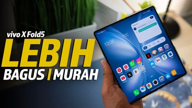 Vivo XFold 5 Resmi Meluncur: Desain Lebih Tipis dan Harga Lebih Terjangkau!