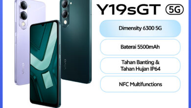 Vivo Y19sGT, HP 5G Termurah dengan NFC dan Proteksi IP64, Sudah Rilis di Indonesia