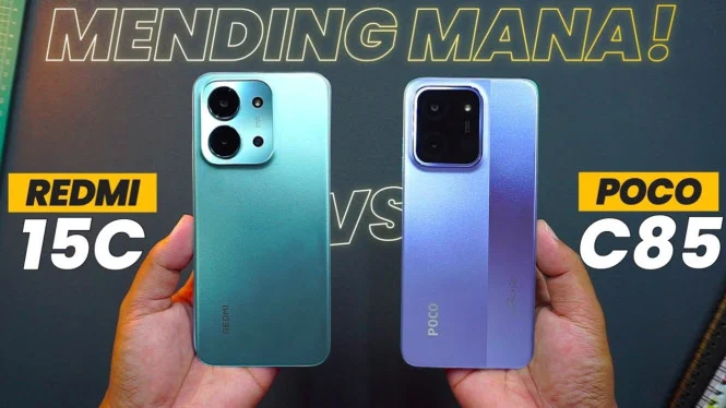 Xiaomi Redmi 15C vs Poco C85: Harga Beda Tipis, Performa Nyaris Sama?