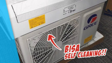 AC Gree GWC-05MOO5 Harga 2 Jutaan dengan Fitur Self Cleaning dan Teknologi Canggih