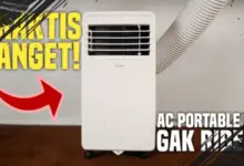 AC Portable Setengah PK Hemat Listrik Hanya 560 Watt, Solusi Pendingin Praktis dan Efisien