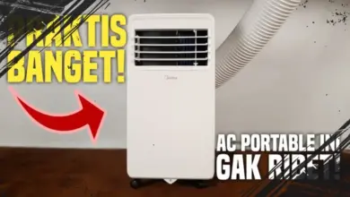 AC Portable Setengah PK Hemat Listrik Hanya 560 Watt, Solusi Pendingin Praktis dan Efisien