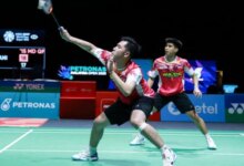 Sabar dan Reza Tersingkir di Perempat Final Usai Unggul Awal di Malaysia Open